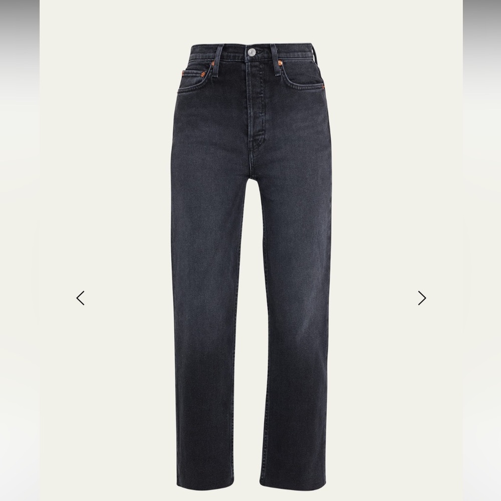 RE/DONE 70s Stovepipe Distressed Jeans
